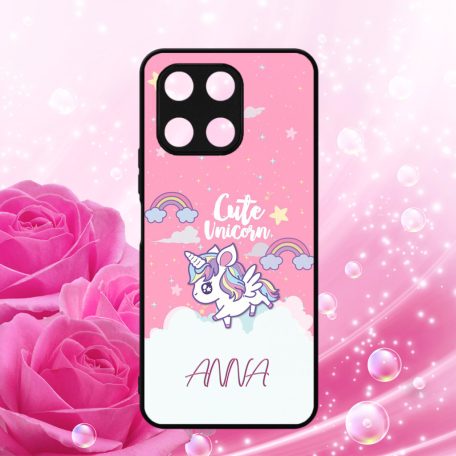 "S vlastným menom - Štýlové baby - Kawaii jednorožec - Honor obal 