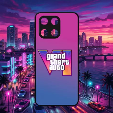 Grand Theft  Auto - GTA VI logo - Honor obal 