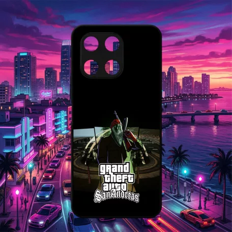 Grand Theft  Auto - GTA San Andreas logo - Honor obal 