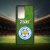 S vlastným menom - Leicester City logó - Huawei obal 