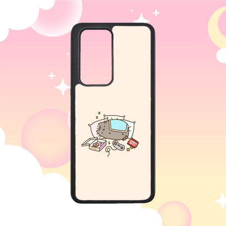 Pusheen - Eat - Game - Sleep - Huawei obal 