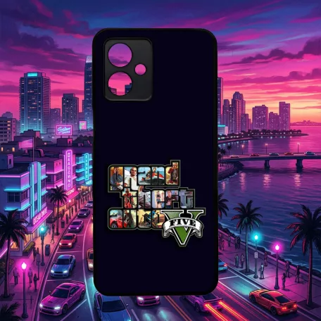 Grand Theft  Auto - GTA V logo - Iné obaly 
