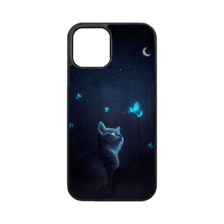 Moonlight butterfly cat - iPhone obal 