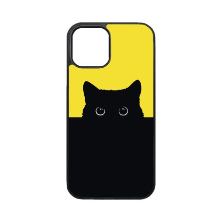 Black and yellow cat - iPhone obal