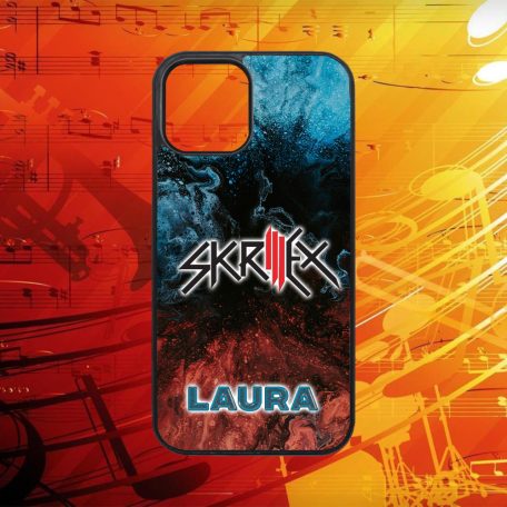 S vlastným menom - Skrillex logo - iPhone obal 
