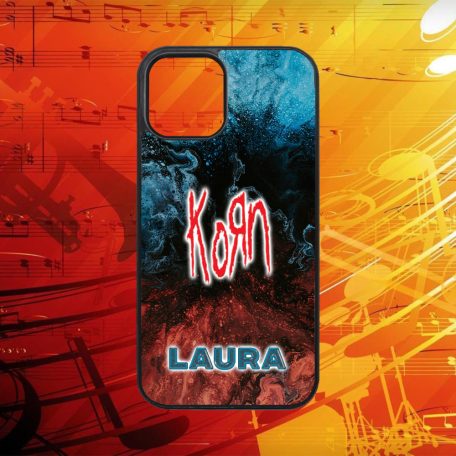 S vlastným menom - Korn logo - iPhone obal 