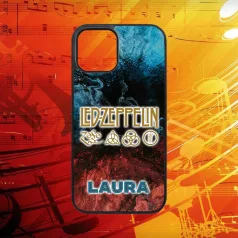 S vlastným menom - Led - Zeppelin logo - iPhone obal 