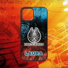 S vlastným menom - Disturbed logo - iPhone obal 