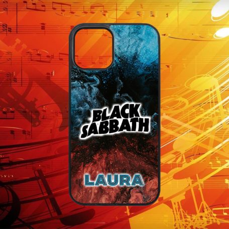 S vlastným menom - Black Sabbath logo - iPhone obal 
