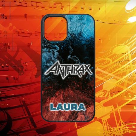 S vlastným menom - Anthrax logo - iPhone obal 