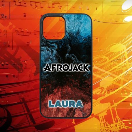 S vlastným menom - Afrojack logo - iPhone obal 