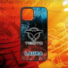 S vlastným menom - Tiesto logo - iPhone obal 