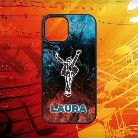 S vlastným menom - Michael Jackson logo - iPhone obal 
