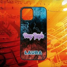 S vlastným menom - Deep Purple logo - iPhone obal 