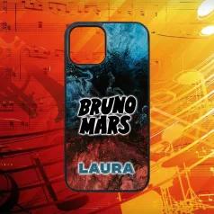 S vlastným menom - Bruno Mars logo - iPhone obal 