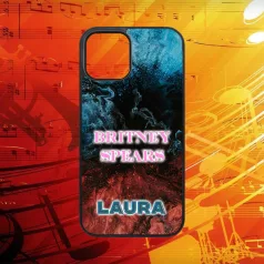 S vlastným menom - Britney Spears logo - iPhone obal 