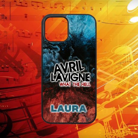 S vlastným menom - Avril Lavigne logo - iPhone obal 