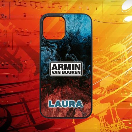 S vlastným menom - Armin Van Buuren logo - iPhone obal 