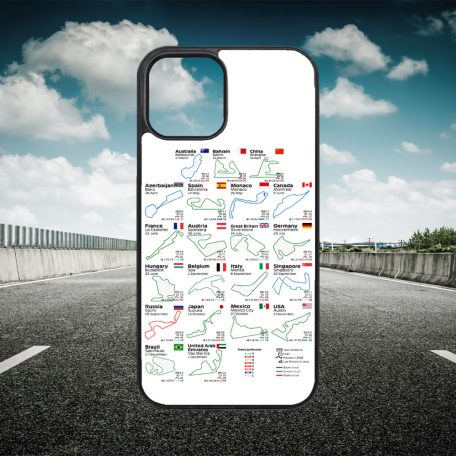 Formula 1 - Race circuits - iPhone obal 