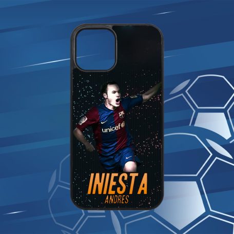 Futbalové legendy - Andres Iniesta - iPhone obal 