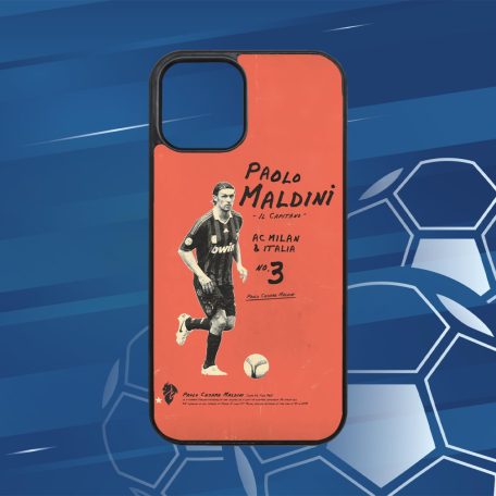 Futbalové legendy - Paolo Maldini - iPhone obal 