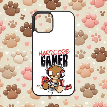 Medvedíky - Hardcore gamer - iPhone obal 