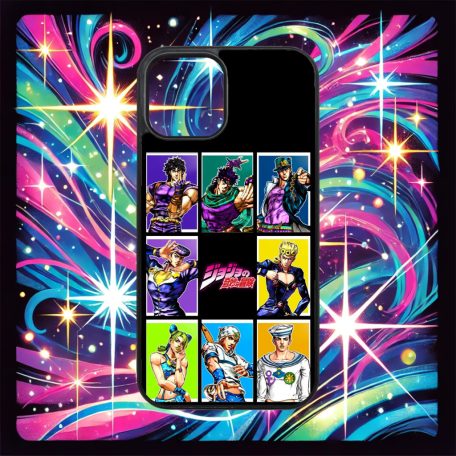 Jojo's Bizarre Adventure  - Character Collage - iPhone obal 