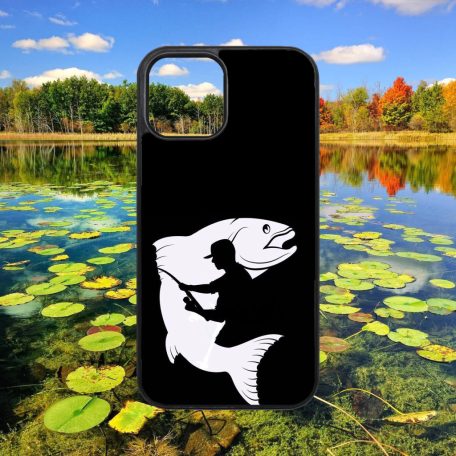 Rybárčenie – Silhouette - iPhone obal 