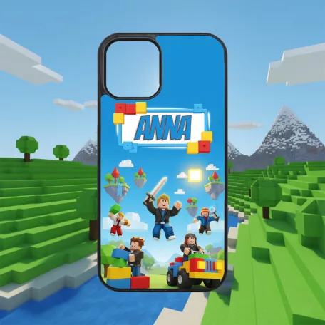 S vlastným menom – Roblox - iPhone obal 