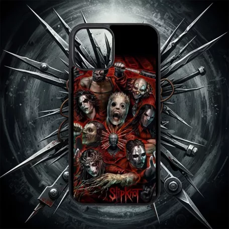 Slipknot - Masked Band Art - iPhone obal 
