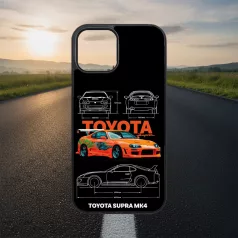 Legendárne autá - Toyota Supra MK4 - iPhone obal 