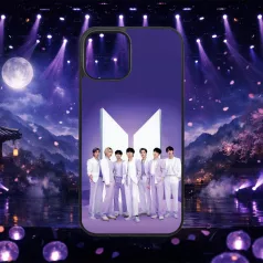 BTS in white - iPhone obal 