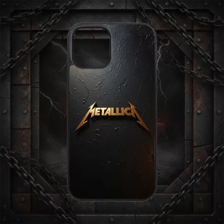 Metallica - Gold logo - iPhone obal 