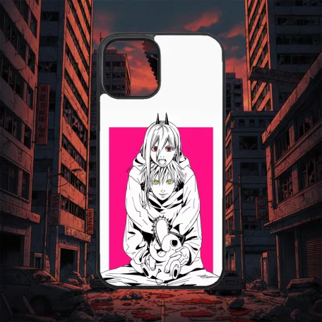 Chainsaw Man - Power and Denji Trio - iPhone obal 