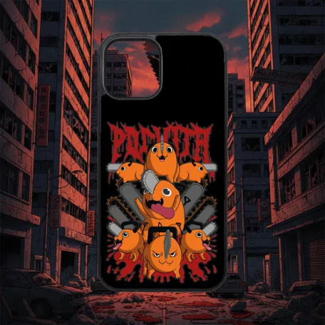Chainsaw Man - Pochita Metal Army - iPhone obal 