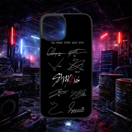 Stray Kids Autogramm - iPhone obal 