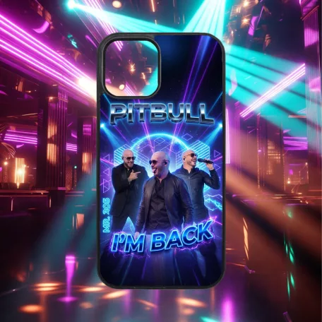 Pitbull I'm Back – Live Neon - iPhone obal 