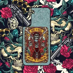 Guns N' Roses - Skulls and Roses Vintage - Samsung obal