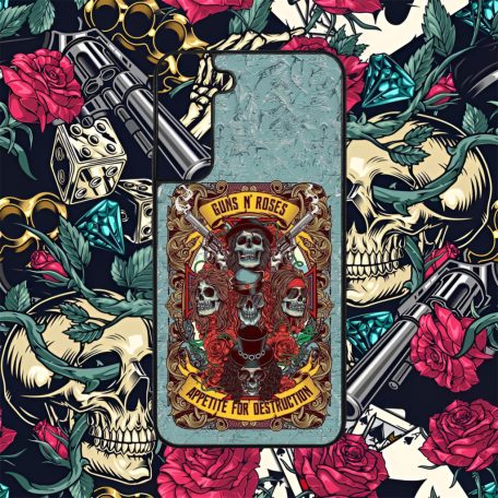 Guns N' Roses - Skulls and Roses Vintage - Samsung obal