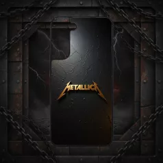 Metallica - Gold logo - Samsung obal