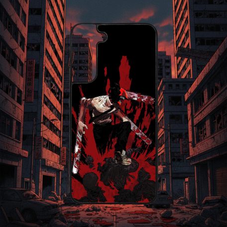 Chainsaw Man - Denji Grunge - Samsung obal