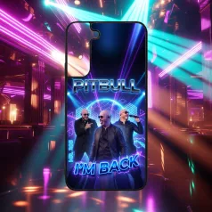Pitbull I'm Back – Live Neon - Samsung obal