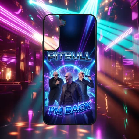 Pitbull I'm Back – Live Neon - Samsung obal