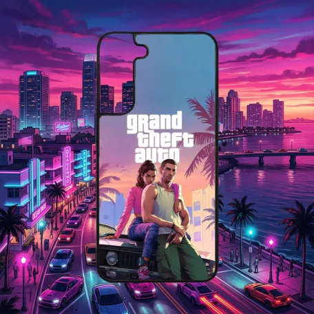 Grand Theft  Auto - GTA VI Lucia & Jason - Samsung obal
