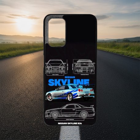 Legendárne autá - Nissan Skyline R34 - Xiaomi obal