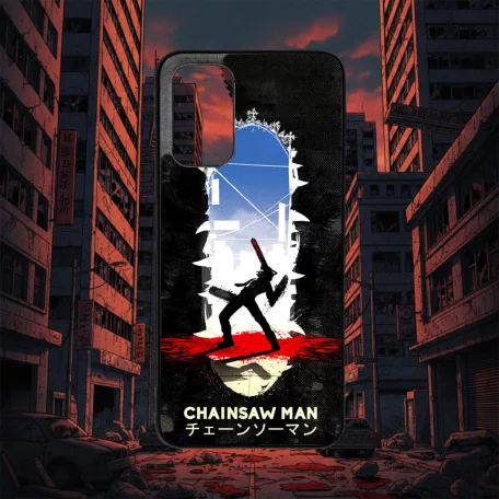 Chainsaw Man - Silhouette City - Xiaomi obal