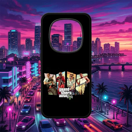 Grand Theft  Auto - GTA V postavy - Xiaomi obal